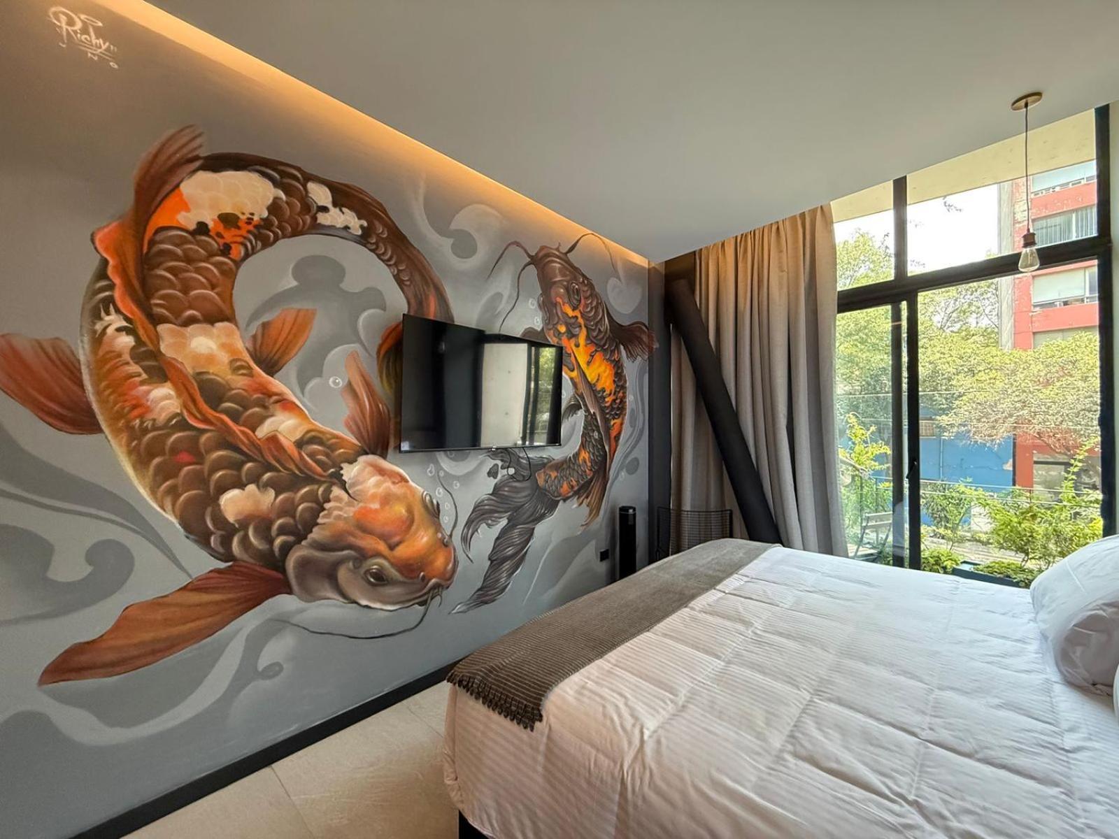 מקסיקו סיטי Street Art Hotel Roma מראה חיצוני תמונה